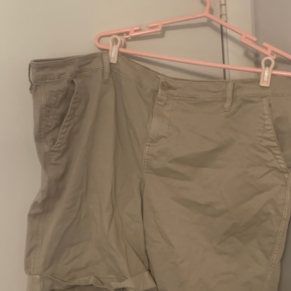 Torrid chino twill tan shorts